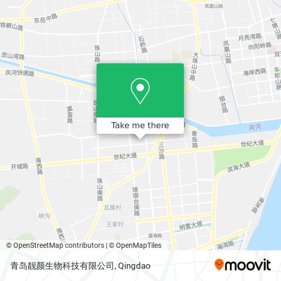 青岛靓颜生物科技有限公司 map