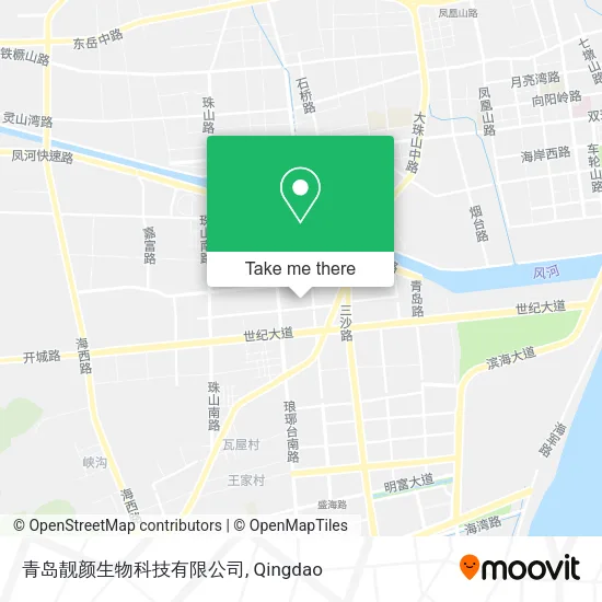 青岛靓颜生物科技有限公司 map