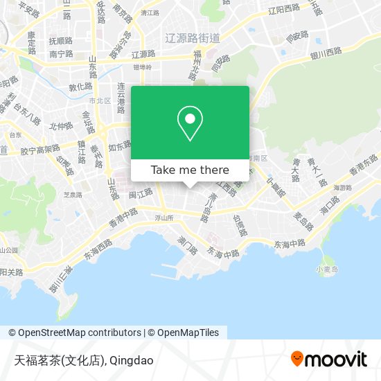 天福茗茶(文化店) map