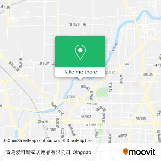青岛爱可斯家居用品有限公司 map