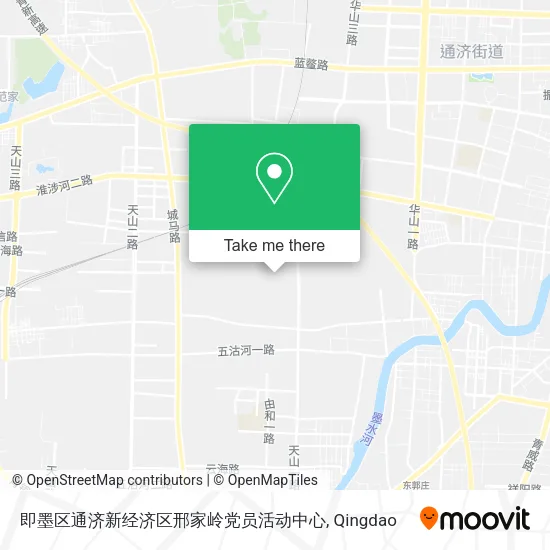 即墨区通济新经济区邢家岭党员活动中心 map