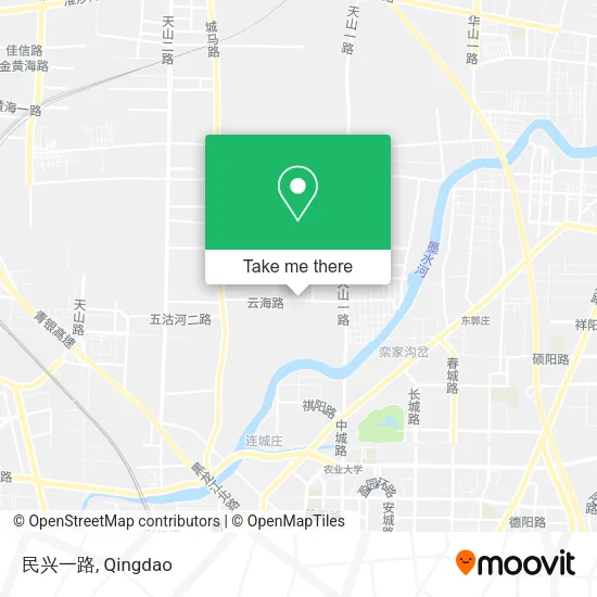 民兴一路 map