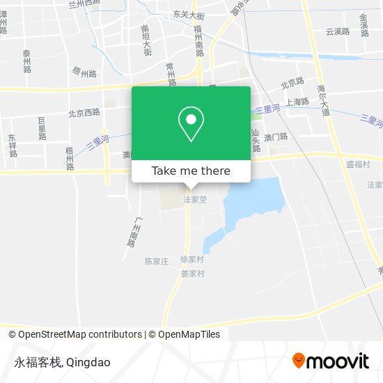 永福客栈 map