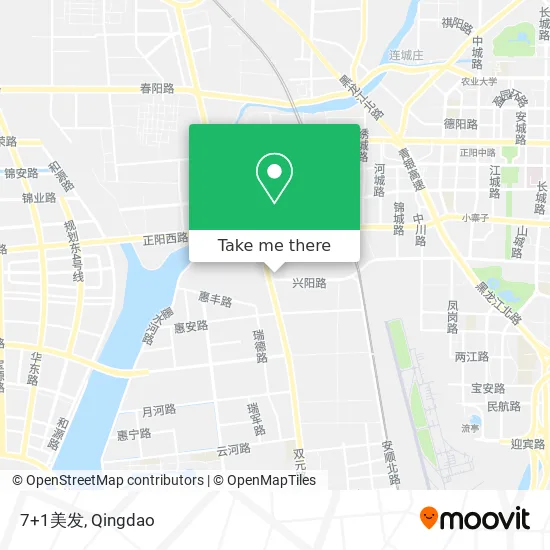 7+1美发 map