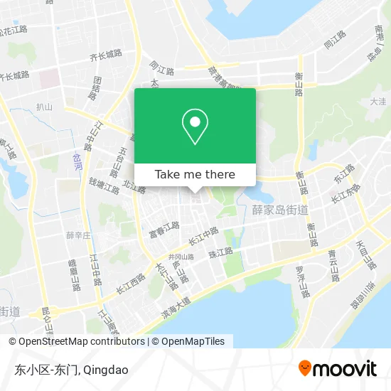 东小区-东门 map