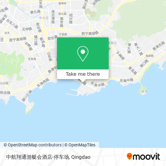 中航翔通游艇会酒店-停车场 map