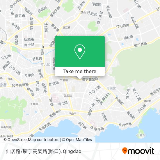 仙居路/胶宁高架路(路口) map