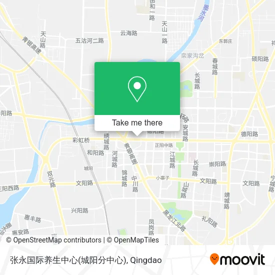 张永国际养生中心(城阳分中心) map
