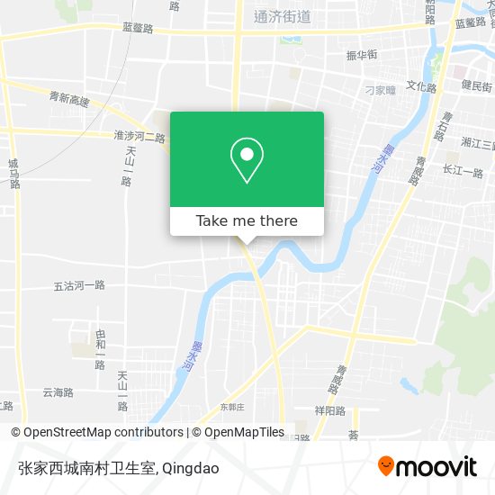 张家西城南村卫生室 map