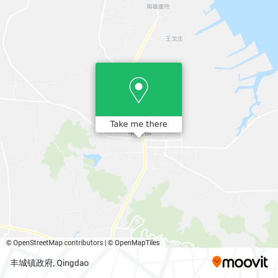 丰城镇政府 map