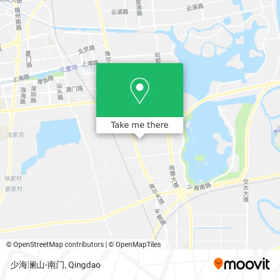 少海澜山-南门 map