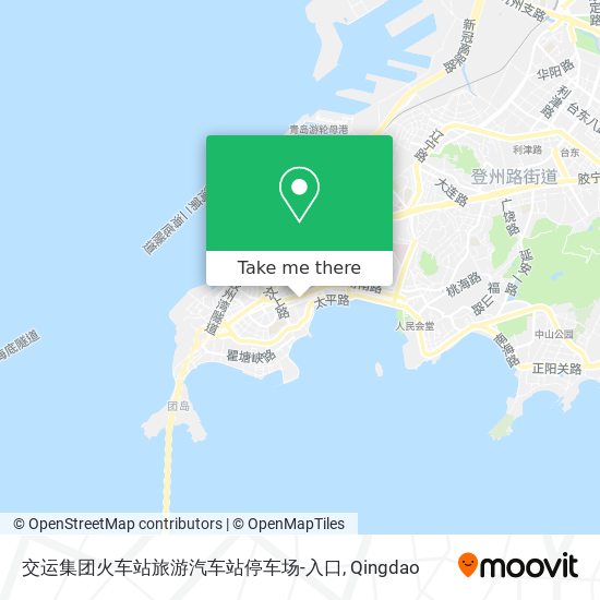 交运集团火车站旅游汽车站停车场-入口 map