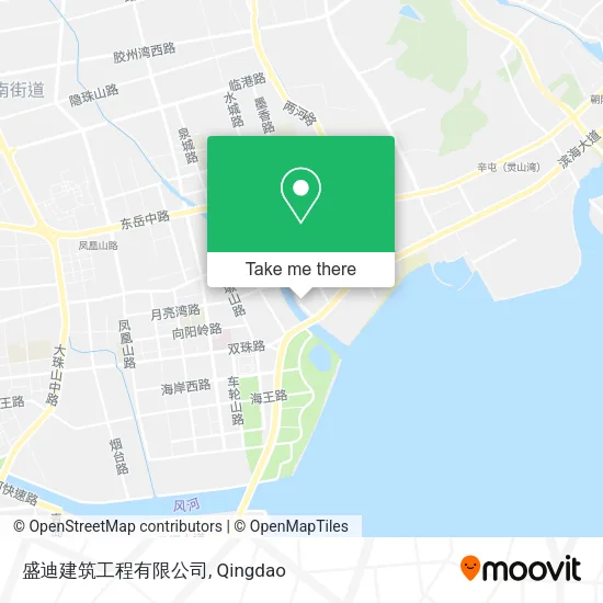 盛迪建筑工程有限公司 map