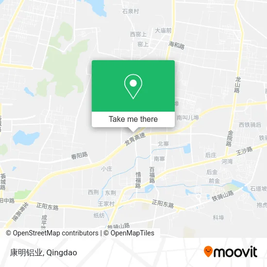 康明铝业 map