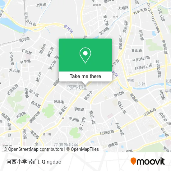 河西小学-南门 map