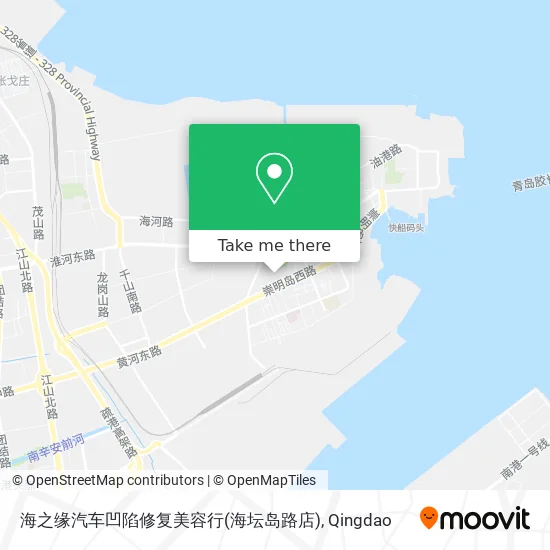 海之缘汽车凹陷修复美容行(海坛岛路店) map