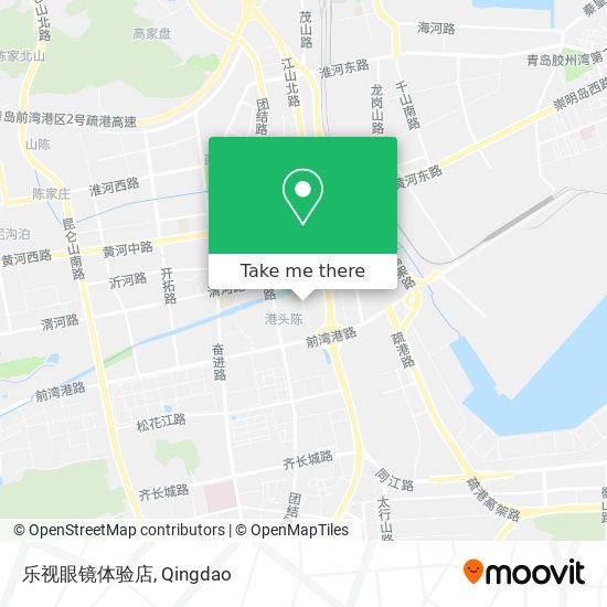 乐视眼镜体验店 map