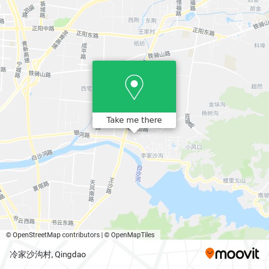 冷家沙沟村 map