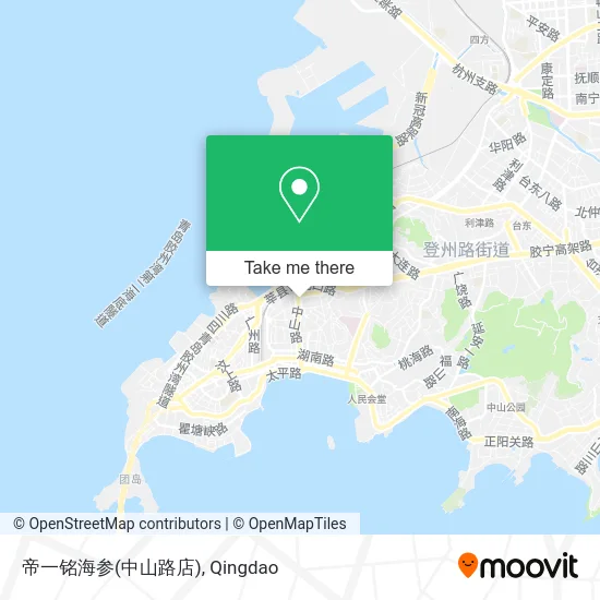 帝一铭海参(中山路店) map