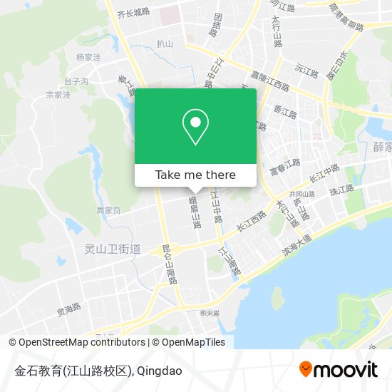 金石教育(江山路校区) map