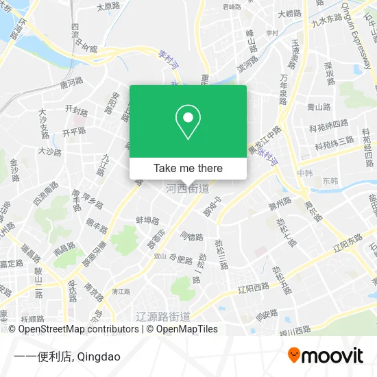 一一便利店 map