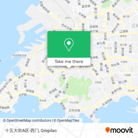 十五大街A区-西门 map