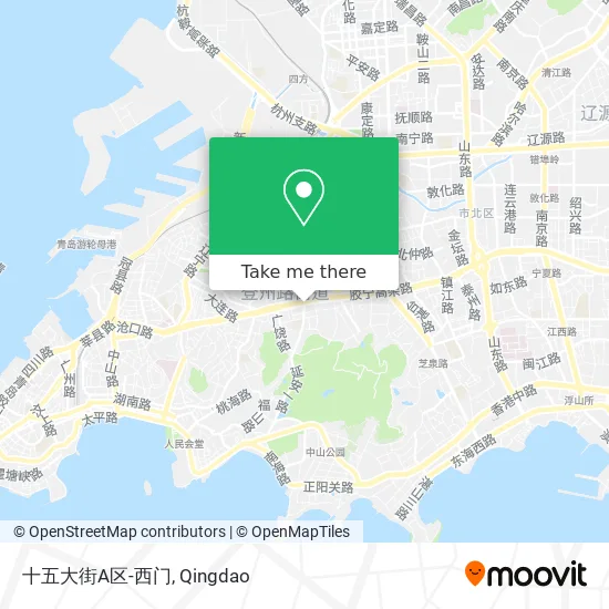 十五大街A区-西门 map