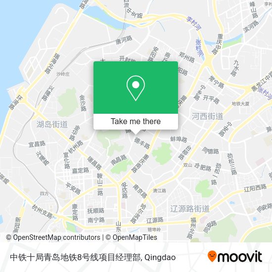 中铁十局青岛地铁8号线项目经理部 map