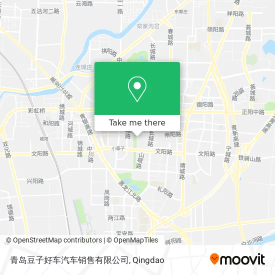 青岛豆子好车汽车销售有限公司 map