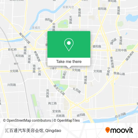 汇百通汽车美容会馆 map
