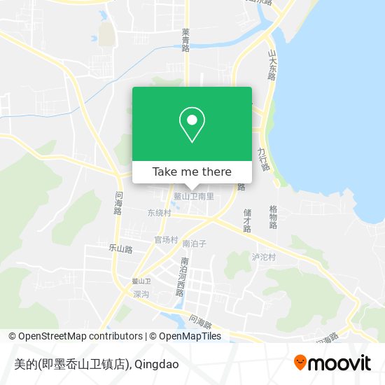 美的(即墨岙山卫镇店) map