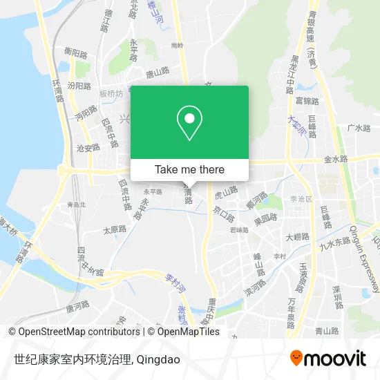 世纪康家室内环境治理 map