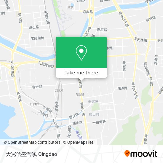 大宽信盛汽修 map