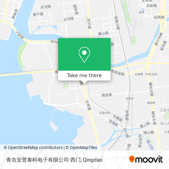 青岛安普泰科电子有限公司-西门 map