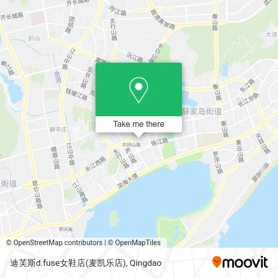 迪芙斯d.fuse女鞋店(麦凯乐店) map