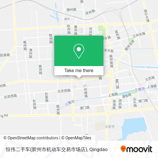 恒伟二手车(胶州市机动车交易市场店) map