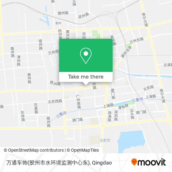 万通车饰(胶州市水环境监测中心东) map