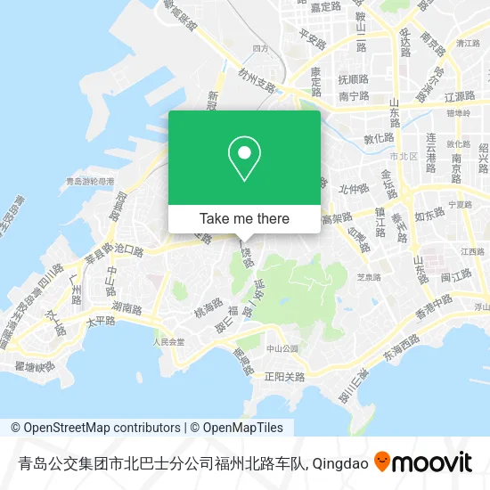 青岛公交集团市北巴士分公司福州北路车队 map