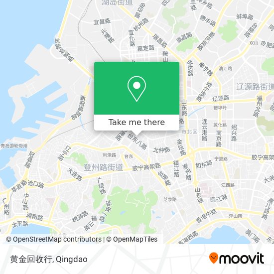 黄金回收行 map