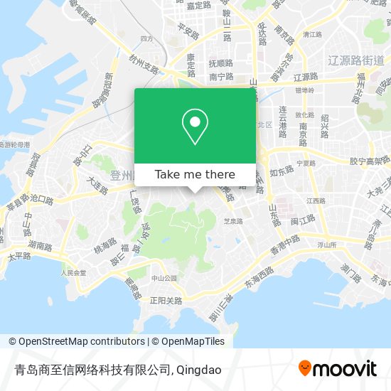 青岛商至信网络科技有限公司 map