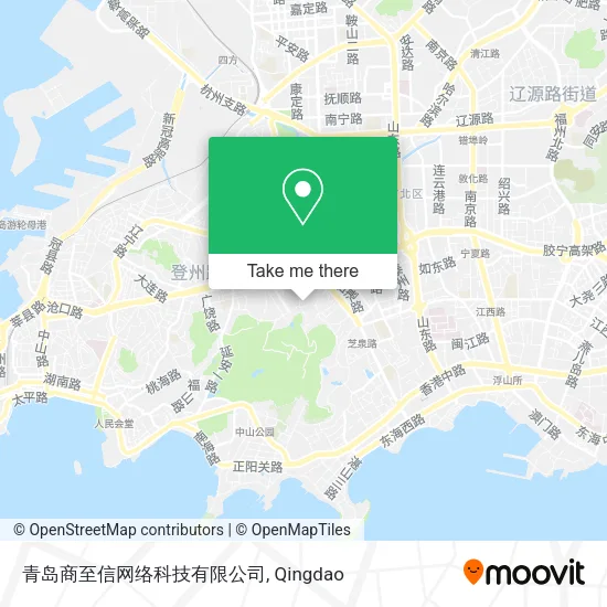 青岛商至信网络科技有限公司 map