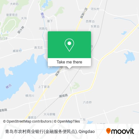 青岛市农村商业银行(金融服务便民点) map