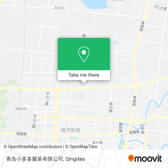 青岛小多多服装有限公司 map