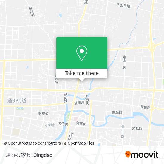 名办公家具 map