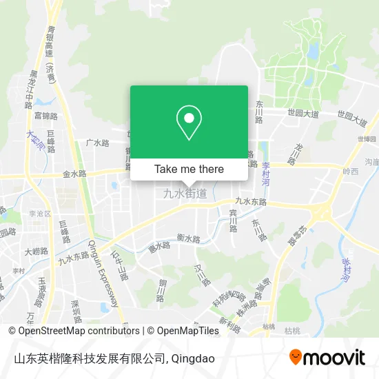 山东英楷隆科技发展有限公司 map