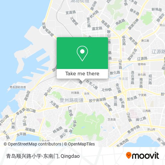 青岛顺兴路小学-东南门 map