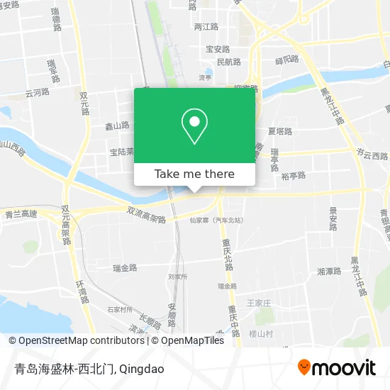 青岛海盛林-西北门 map