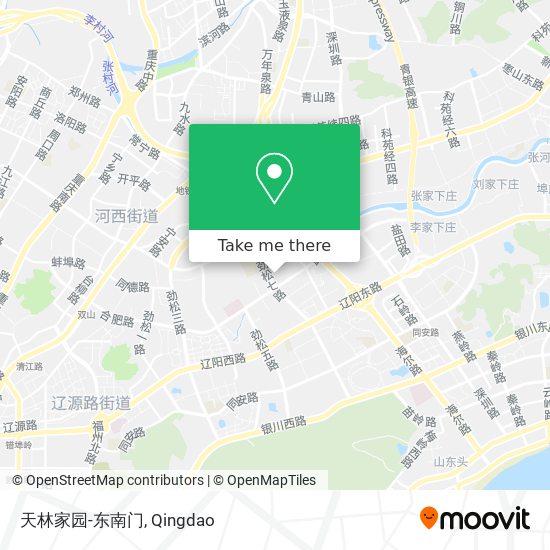 天林家园-东南门 map