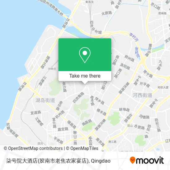 柒号院大酒店(胶南市老焦农家宴店) map