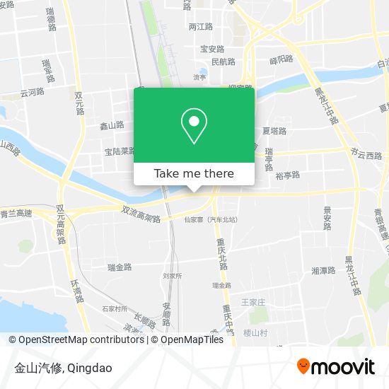金山汽修 map